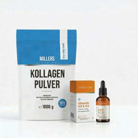 Pachet Colagen 1kg + Vitamina D3K2 | Articulații, Oase & Piele